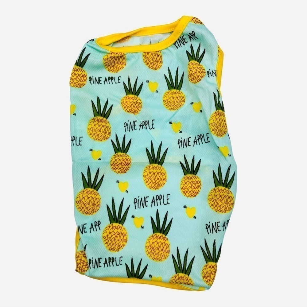 Pineapple Love Dog T-Shirt Size L - Picture 5 of 6